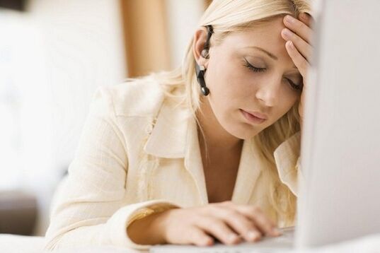 თავის ტკივილი სხეულში ჭიების გამო